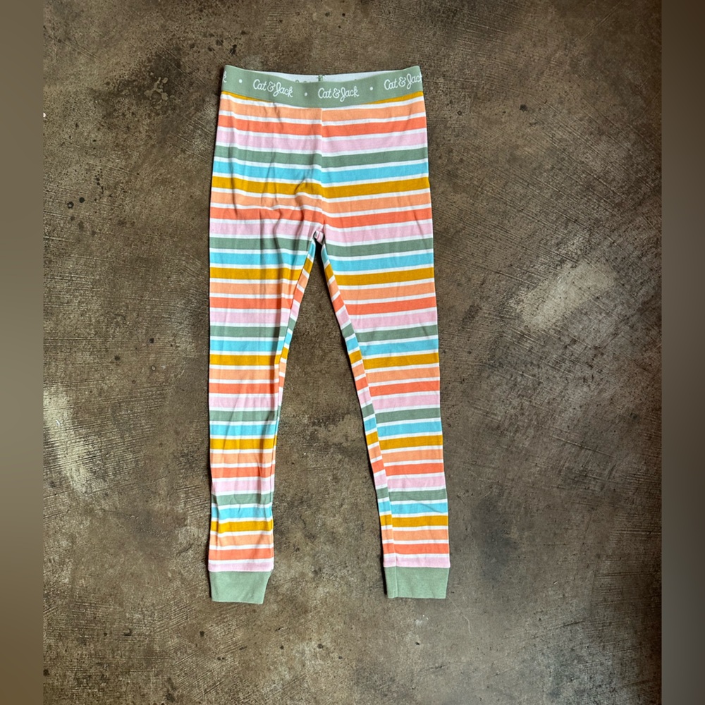 Striped Colorful Pajama Bottoms